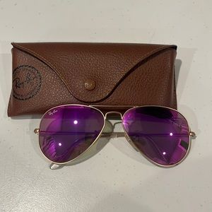Ray- Ban Aviator Flash Lenses